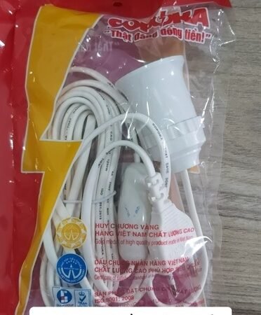 Đuôi đèn liền công tắc ĐS7-5M