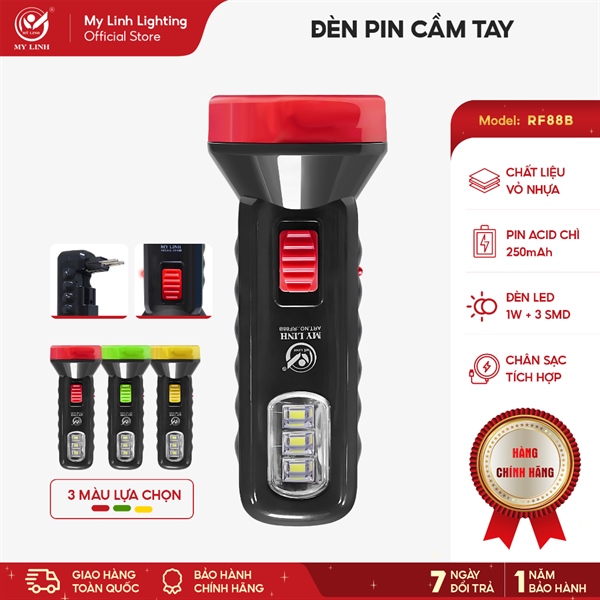 Đèn pin Mỹ Linh RF86B