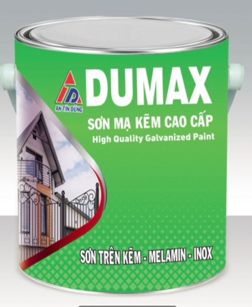 Sơn Dumax Xám lót kẽm 3kg