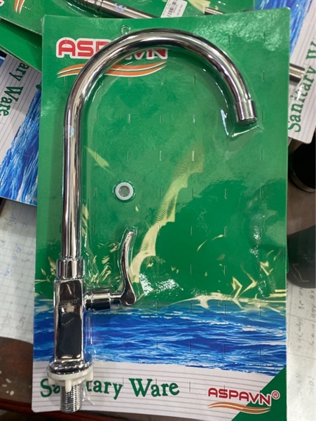 Vòi rửa chén lạnh Inox 304 CHAM8M