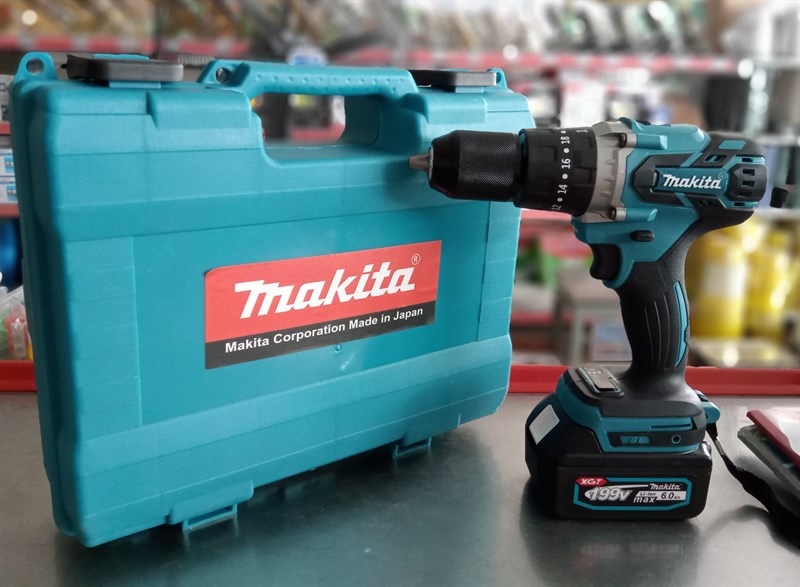 Máy khoan pin đầu 13 makita DTW285 + 2 pin 1 đế sạc Máy khoan pin đầu 13 makita DTW285 + 2 pin 1 đế sạc