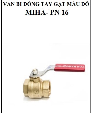 Van gạt tay bi thau 27 miha