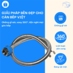 Dây cấp nước inox 304 Aspavn DA4 - Image 2