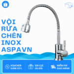 Aspavn - Vòi rửa chén Inox  CHAZBG